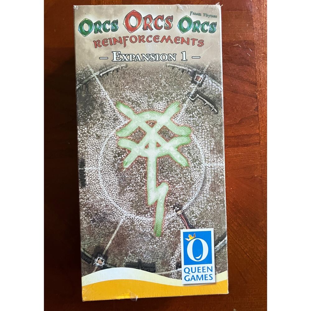 Card Game Orcs Orcs Orcs Reinforcements Expansion Pack 1 Queen Games NIB Sealed